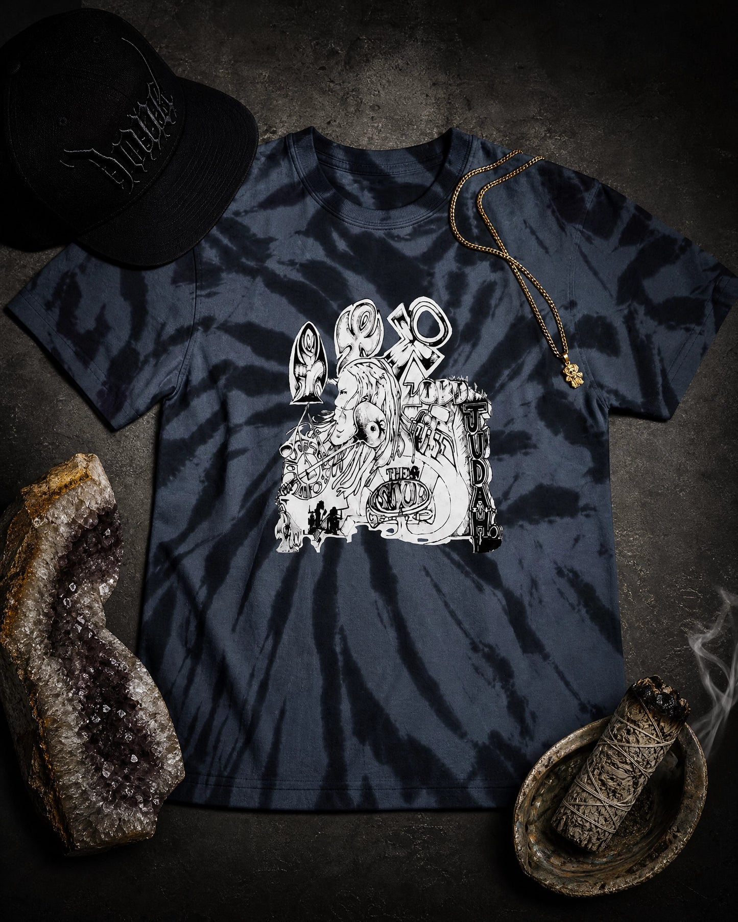 Lord Judah "Origins of Lord Judah" — Soul Child Tie-Dye T-Shirt